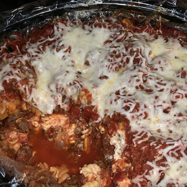 Slow Cooker Baked Ziti