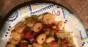 Shrimp Scampi Pasta with White Wine Sauce