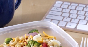 Lunchbox Broccoli and Ham Salad
