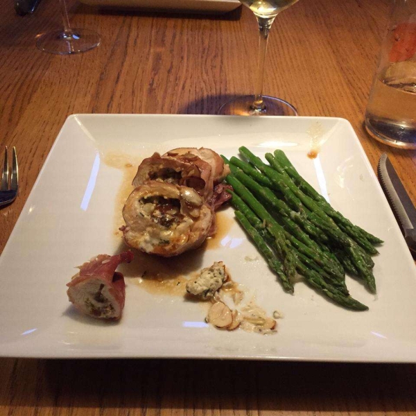 Prosciutto-Wrapped Chicken Breasts with Herbed Goat Cheese