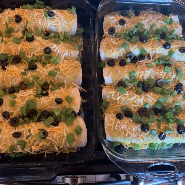 Green Chicken Enchilada