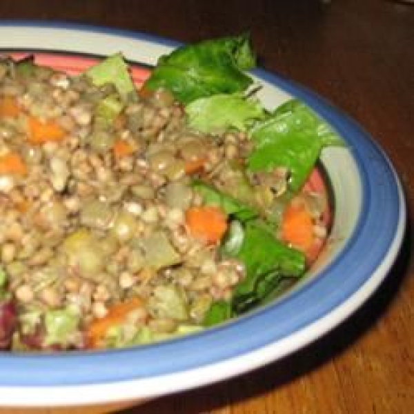 Lentil and Buckwheat Salad