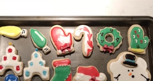 Cut-Out Cookies in a Flower Pot