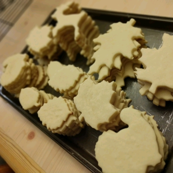 Cut-Out Cookies in a Flower Pot