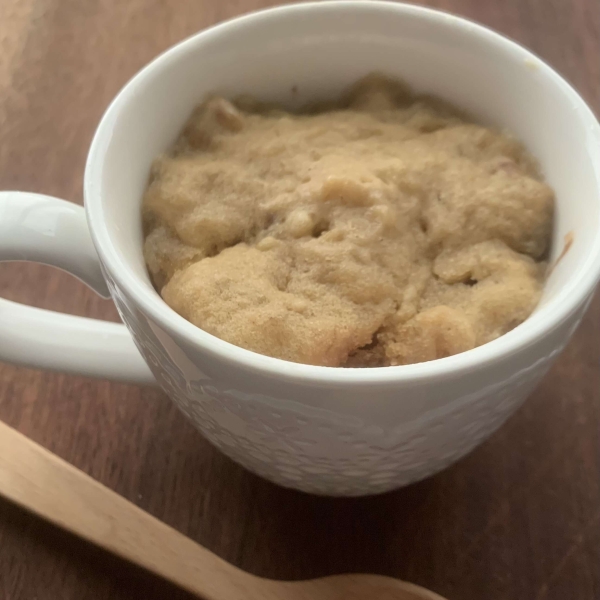 Banana Bread Mug Cake in a Minute