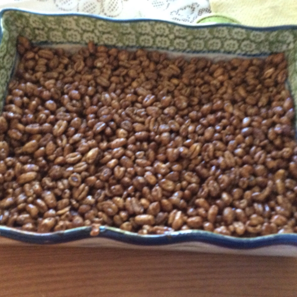 Easy Puffed Wheat Cake