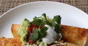 Crispy Turkey Flautas