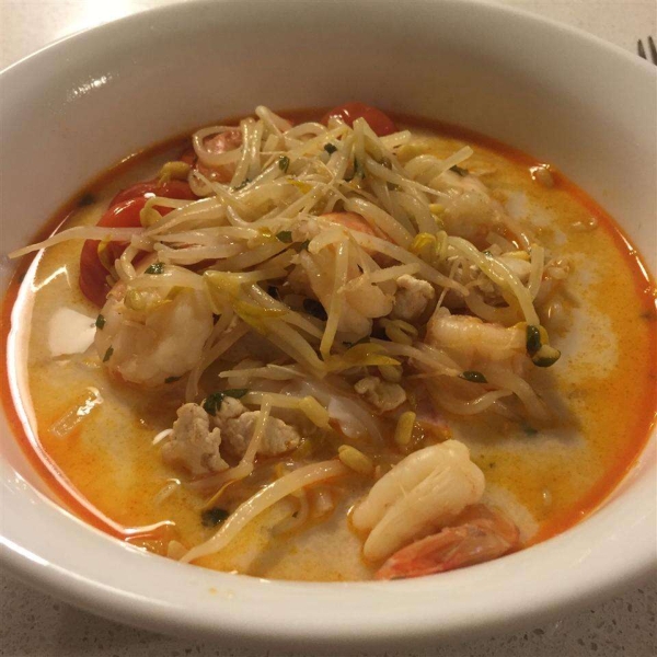 Quick Red Curry Soup