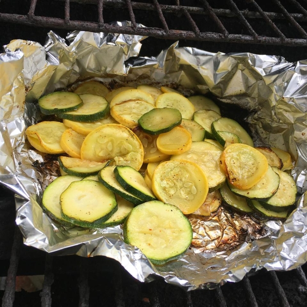 Grilled Squash and Zucchini