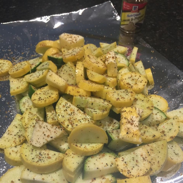 Grilled Squash and Zucchini