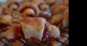 Raspberry and Apricot Rugelach