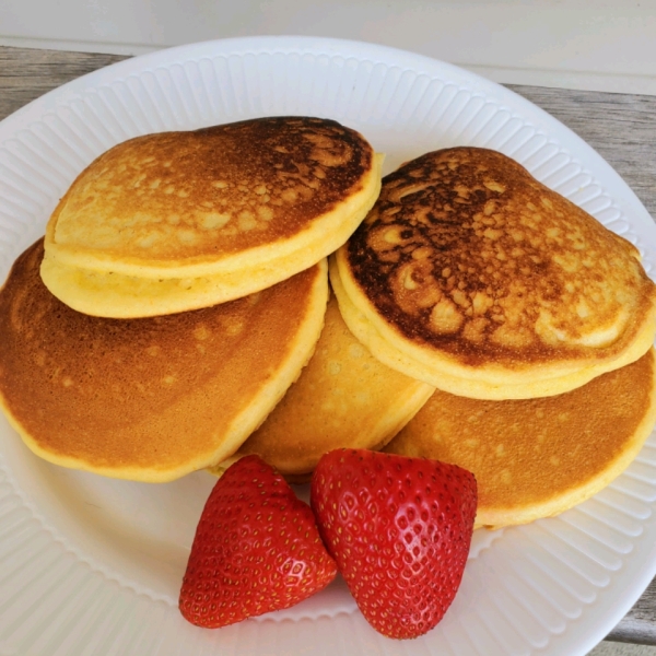 Grandma Mary's Cornmeal Pancakes