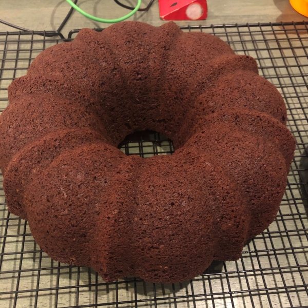 Chocolate Pumpkin Bundt Cake