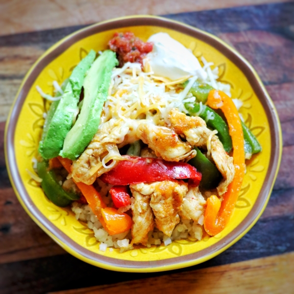 Chicken Fajita Bowl