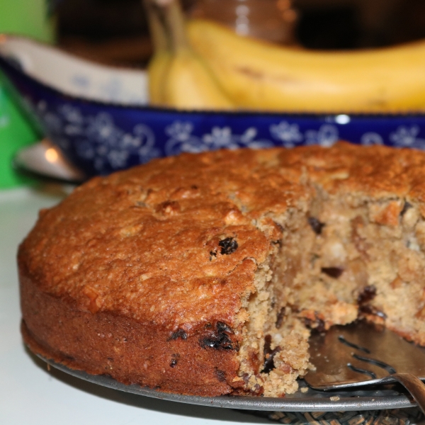 Banana Raisin Cake