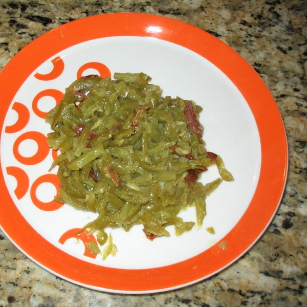 Citrus-Bacon Green Beans