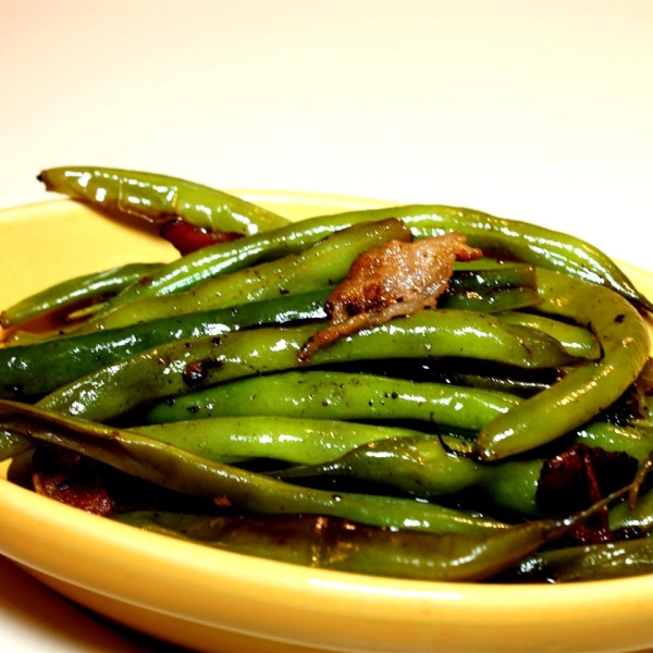 Citrus-Bacon Green Beans