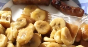 Maple Syrup and Banana Sauce