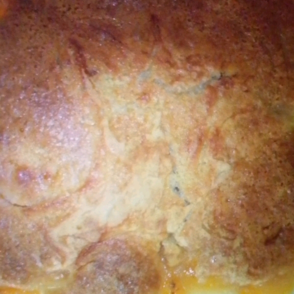 Quick Peach Cobbler