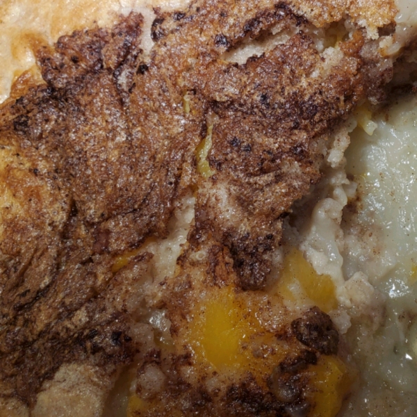 Quick Peach Cobbler