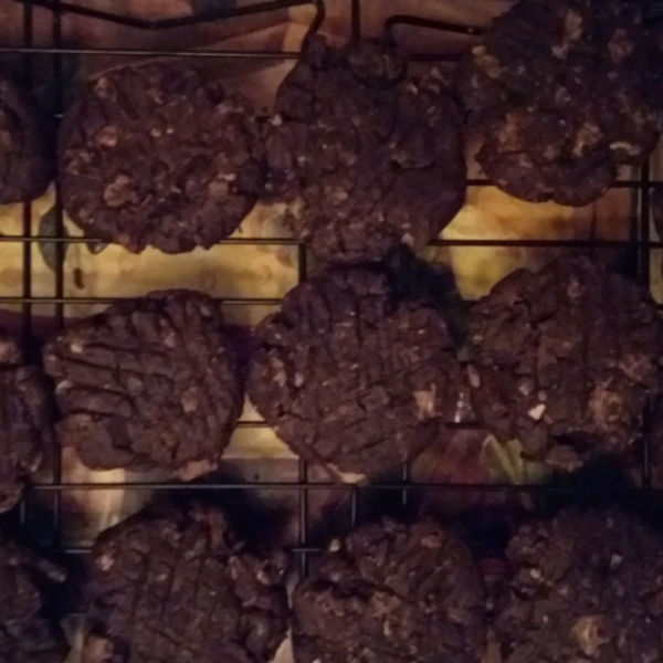 Chocolate, Peanut Butter, and Bacon Cookies