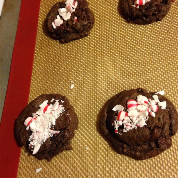 Chocolate Chip Peppermint Cookies