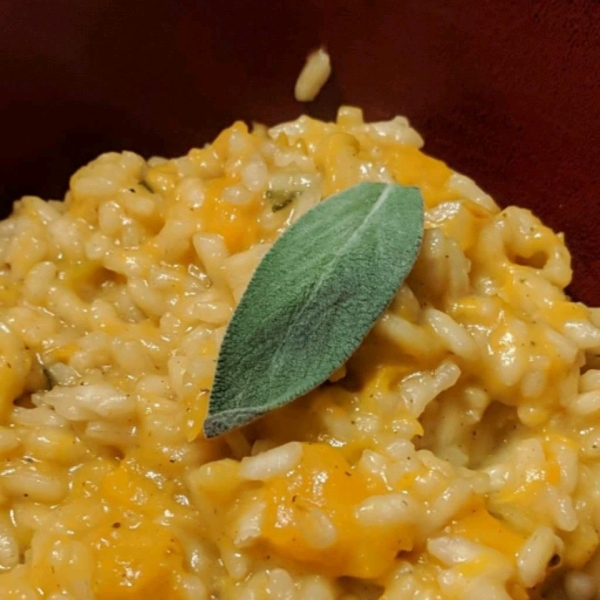 Roasted Pumpkin and Sage Risotto