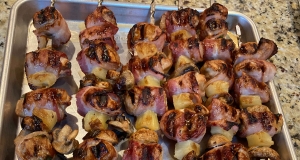 Chicken and Bacon Shish Kabobs