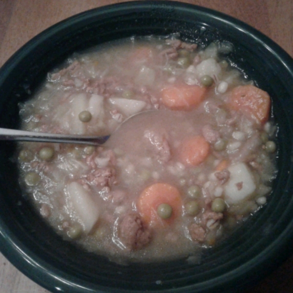 Ground Turkey Soup