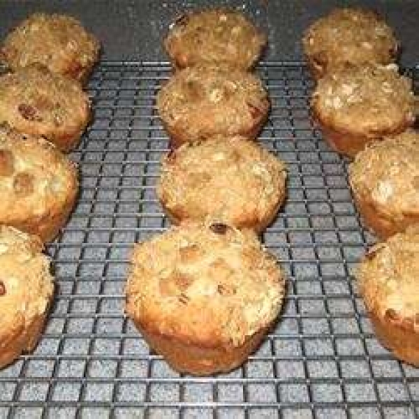 Apple Cider Streusel Muffins