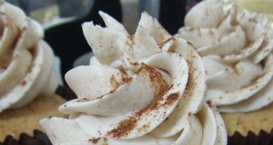 Eggnog Cupcakes with Whipped Eggnog Buttercream