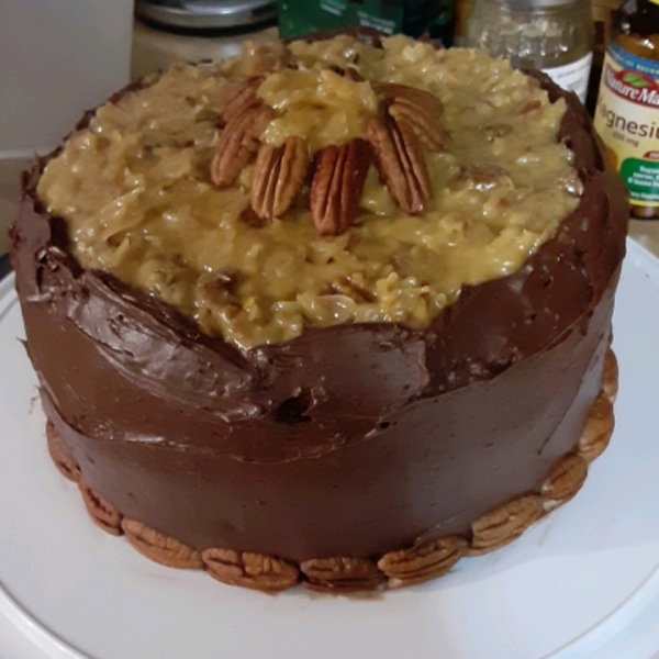 German Sweet Chocolate Cake