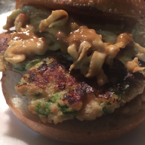 Thai Shrimp Burgers