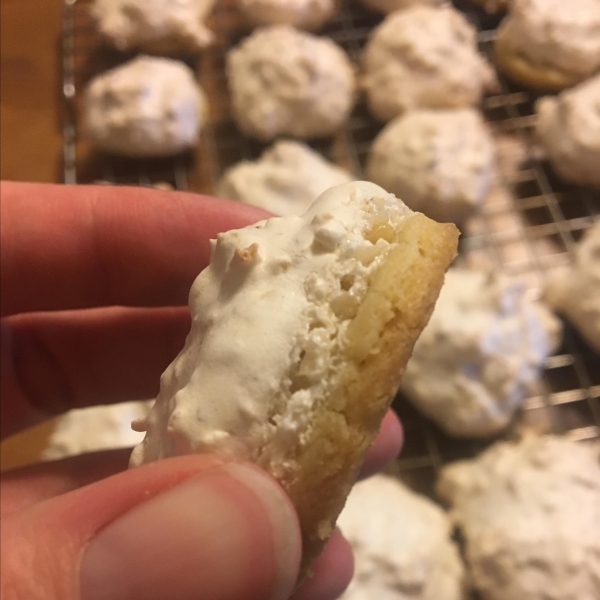 Ukrainian Snow Cap Cookies