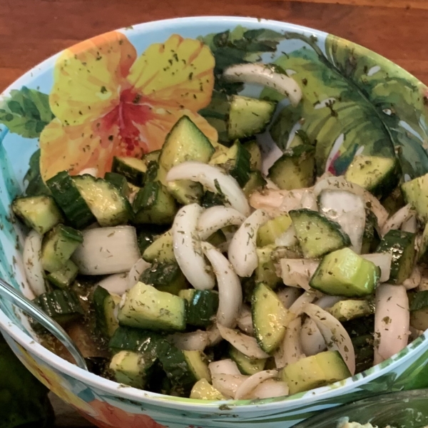 Easy Cucumber Salad