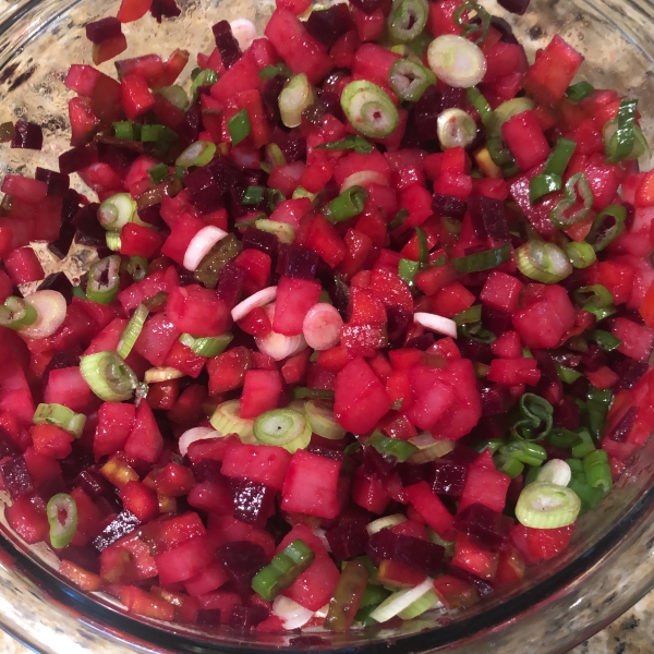 Russian Beet and Potato Salad