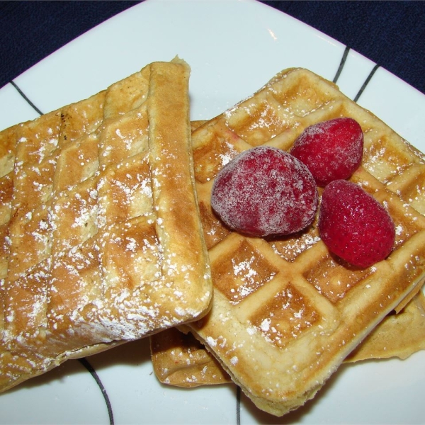 Rich Danish Waffles