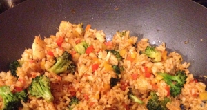Hearty Garden Chicken and Rice