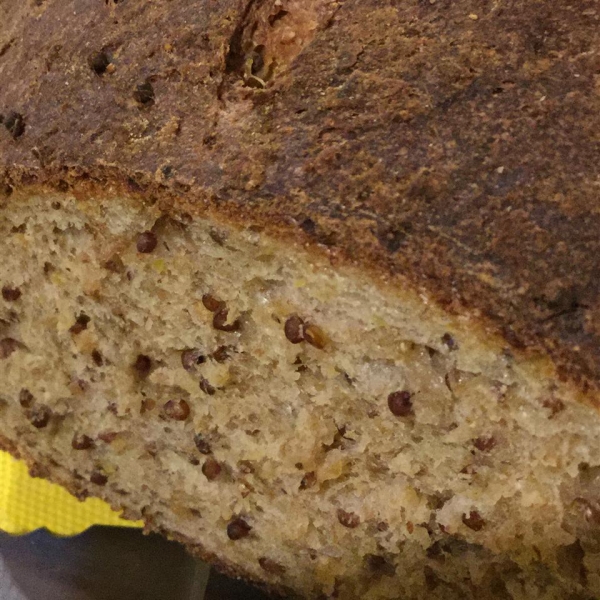 Mustard Wheat Rye Sandwich Bread