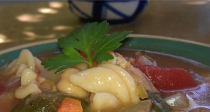 Chickpea and Pasta Soup