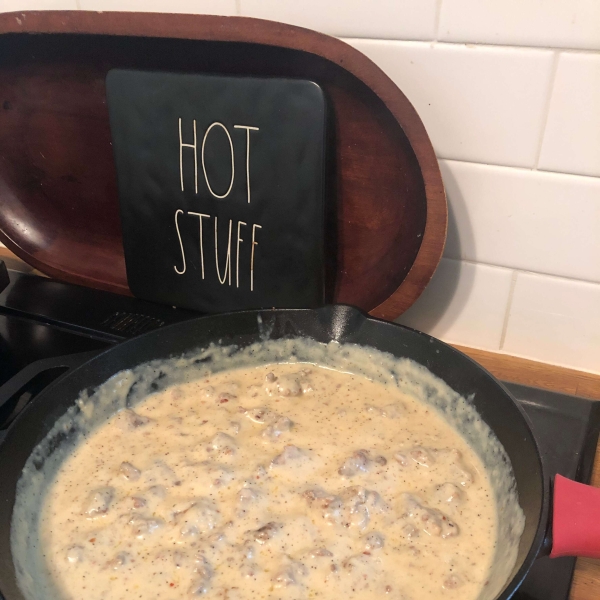 Best Sausage Gravy and Biscuits