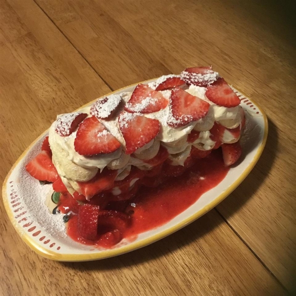 Strawberry Tiramisu for Two