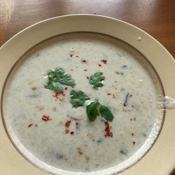 Poblano Corn Chowder