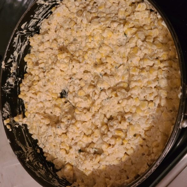 Cheesy Corn with Cream Cheese