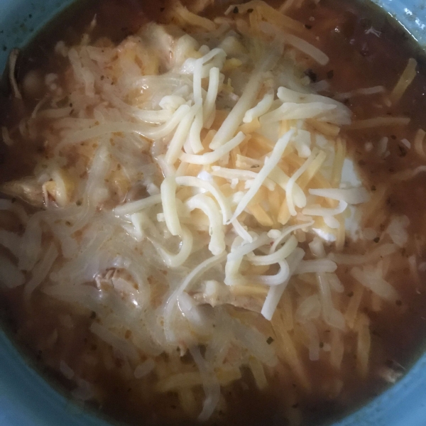Almost White Slow-Cooker Chicken Chili