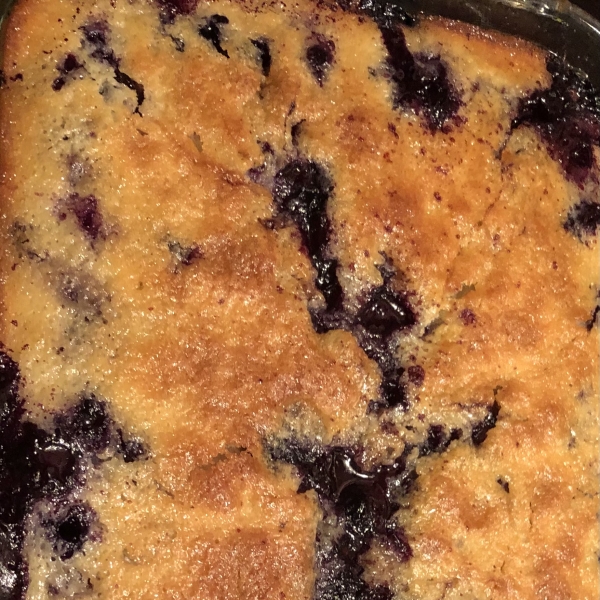 Easy Blueberry Cobbler