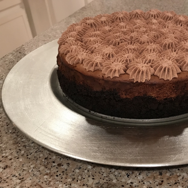 Irish Cream Chocolate Cheesecake