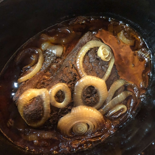 Slow Cooker Texas Smoked Beef Brisket