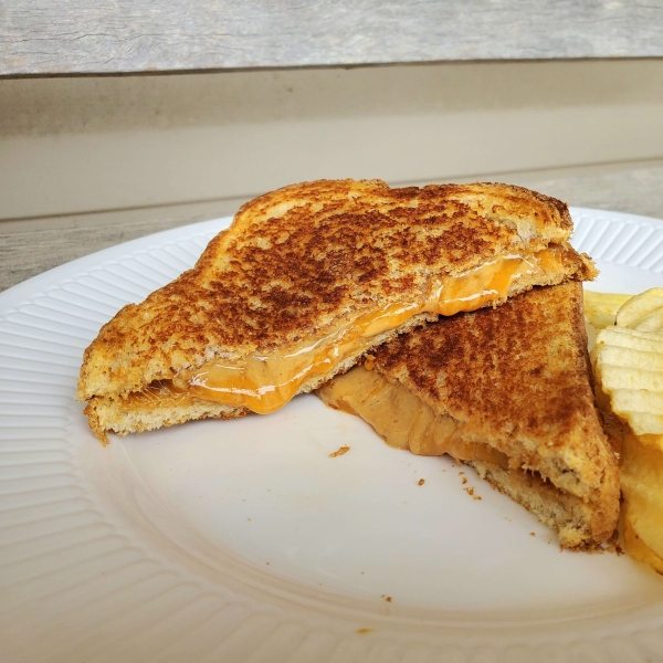 Grilled Cheese and Peanut Butter Sandwich