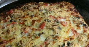 Crab-Artichoke Pizza